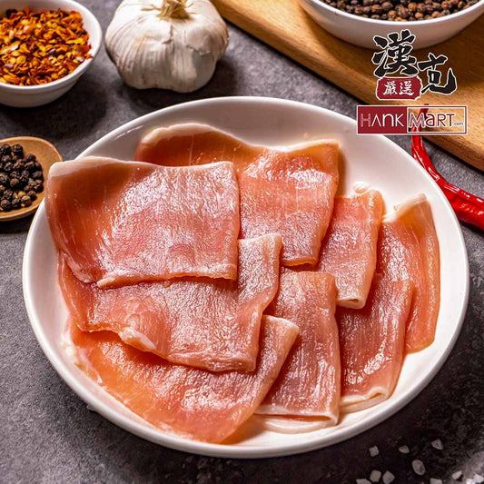 臻寶伊比利梅花豬燒烤肉片，帶細緻油花
