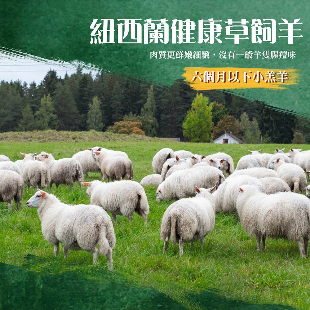 漢克嚴選 紐西蘭小羔羊香嫩丁骨羊排 商品圖 4
