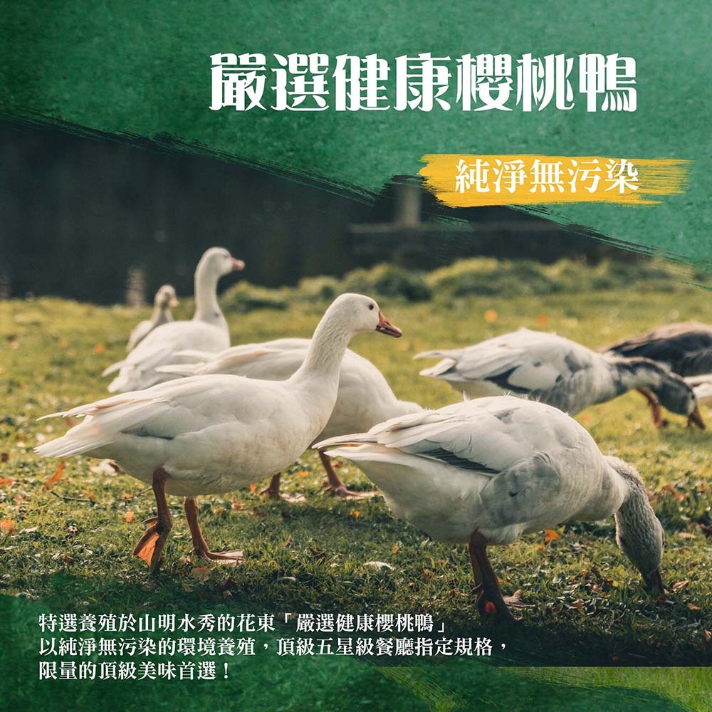 漢克嚴選 國產厚切香煎嫩櫻桃鴨胸 商品圖 4