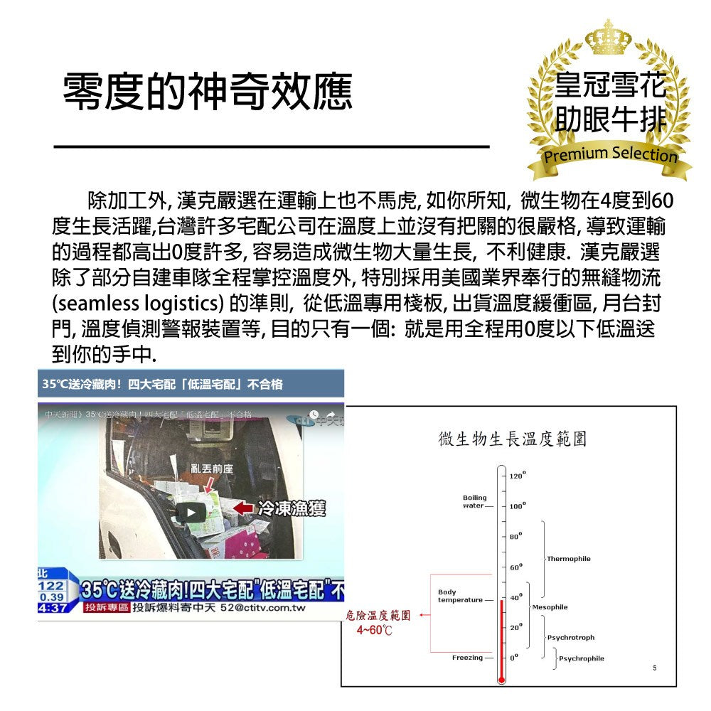 漢克嚴選 和鑽牛 PRIME 霜降肋眼牛排 2 片(免運組) 商品圖 3
