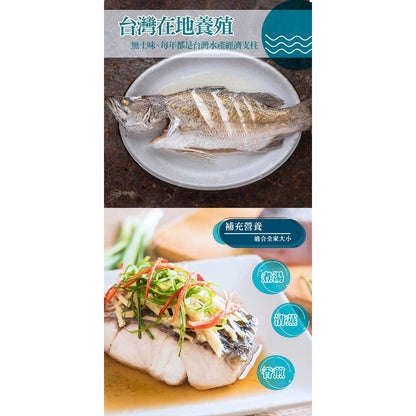 漢克嚴選 台灣超大金目鱸魚片 10 片 商品圖 3