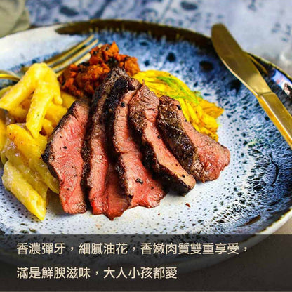 漢克嚴選 藍絲帶安格斯黑牛翼板牛排 10 片組 商品圖 5