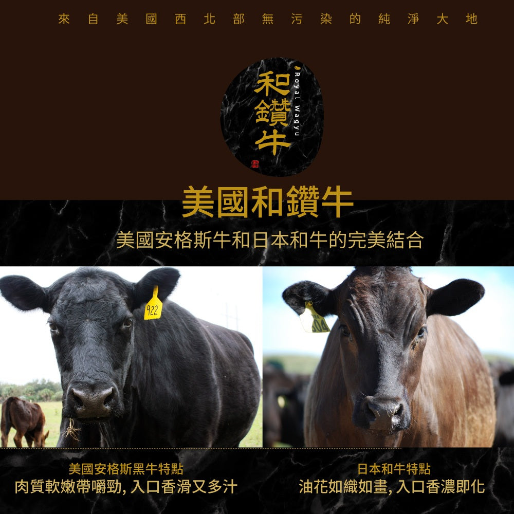漢克嚴選 和鑽牛 PRIME 級雪花凝脂嫩肩牛排 商品圖 3