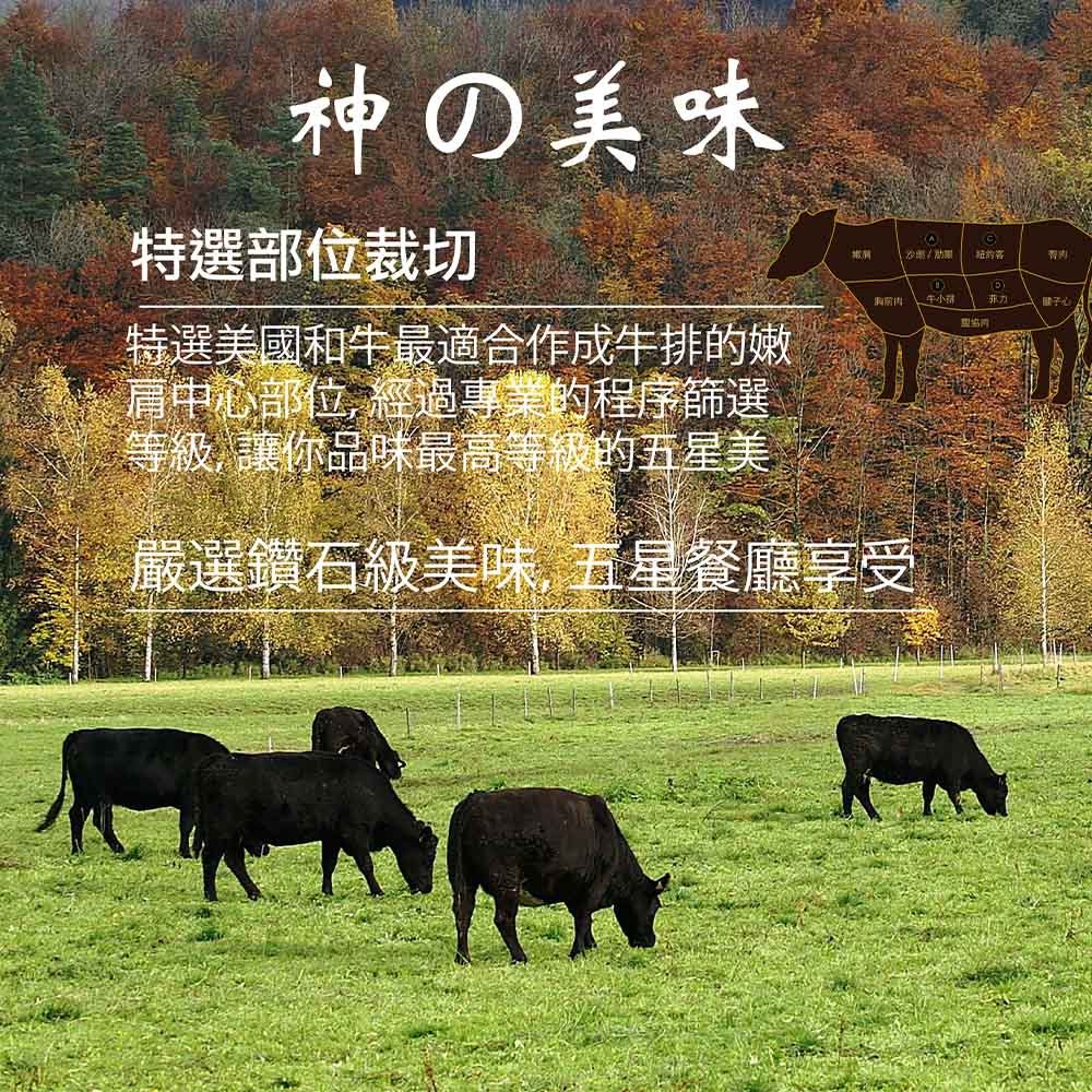 漢克嚴選 美國和鑽牛雪花凝脂嫩肩牛排 商品圖 8