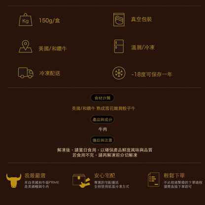 漢克嚴選 美國和鑽牛厚切 2cm 菲力牛排 商品圖 5